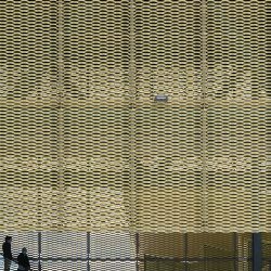 铝板网_金色铝板网幕墙_铝板网外立面